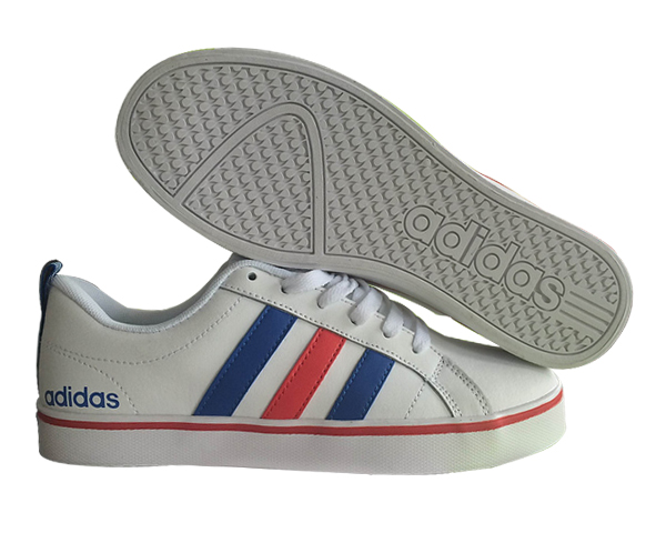 Men's/Women's Adidas Neo Pace VS Low Shoes White/Blue/Red