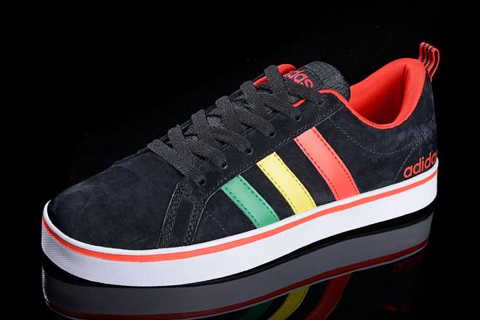 Men's/Women's Adidas Neo Pace VS Low Shoes Black/Red/Yellow/Blue