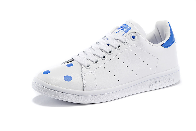 Men's/Women's Adidas Originals Stan Smith Shoes Running White/Blue D67360