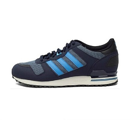Men's Adidas Originals ZX 700 Shoes Stonewash Blue/Solar Blue/Collegiate Navy M18250