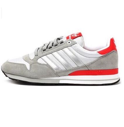 Men's Adidas Originals ZX 500 OG Shoes CH Sold Grey/Silver Met/Red B26167