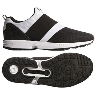 Men's adidas Originals ZX Flux Slip-On Shoes Running White Ftw B34455