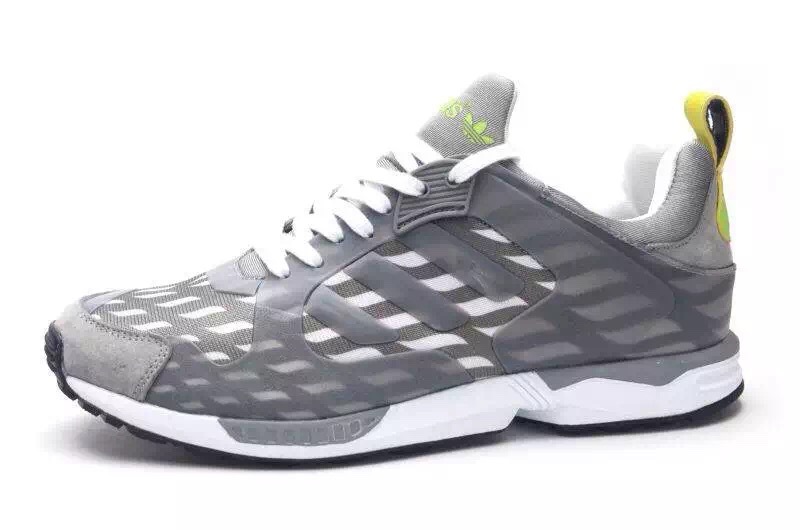 Men's Adidas Originals ZX 5000 RSPN Shoes Metallic Grey/Fluorescence