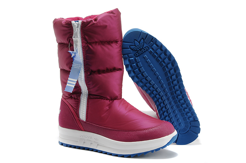 Women's Adidas Originals Sporty Snowparadise Boots Pink-Pink G60641