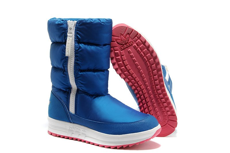 Women's Adidas Originals Sporty Snowparadise Boots Blue-Blue G60640