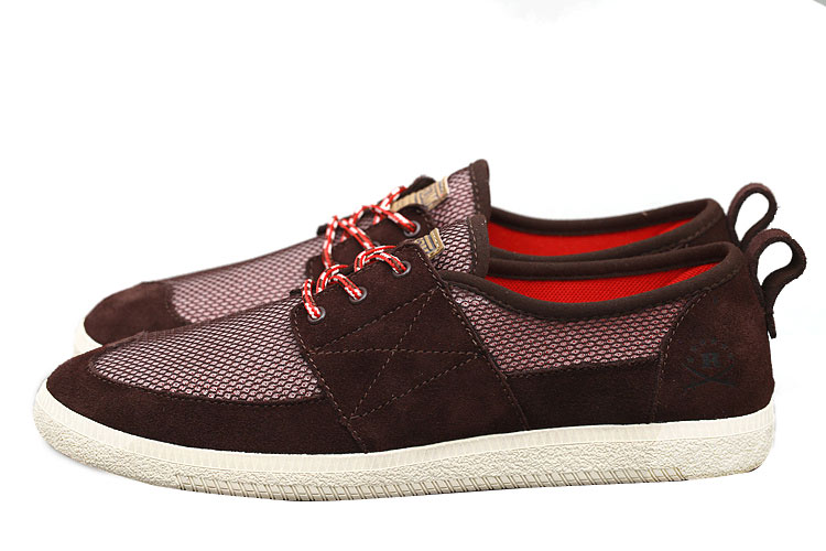 Men's Adidas Originals X Ransom Tech Deck Shoes Brown/White