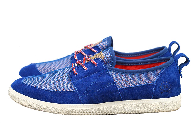 Men's Adidas Originals X Ransom Tech Deck Shoes Bold Blue/White