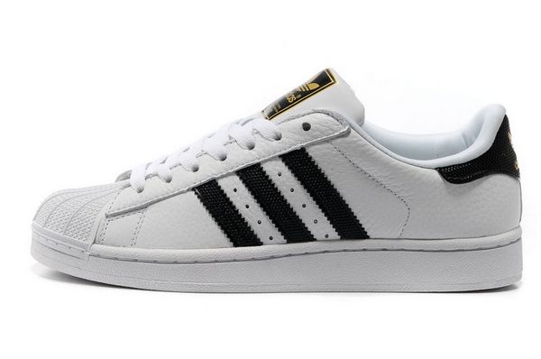 Men's/Women's Adidas Originals Superstar II Shoes Running White/Black V24624