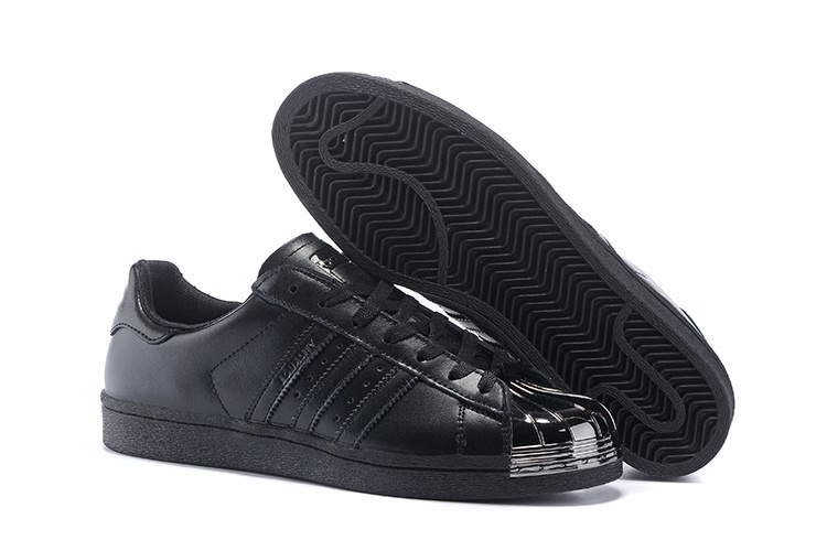 Men's/Women's Adidas Originals Superstar Pharrell Williams x Supercolor Pack Shoes Black / Metallic S41899