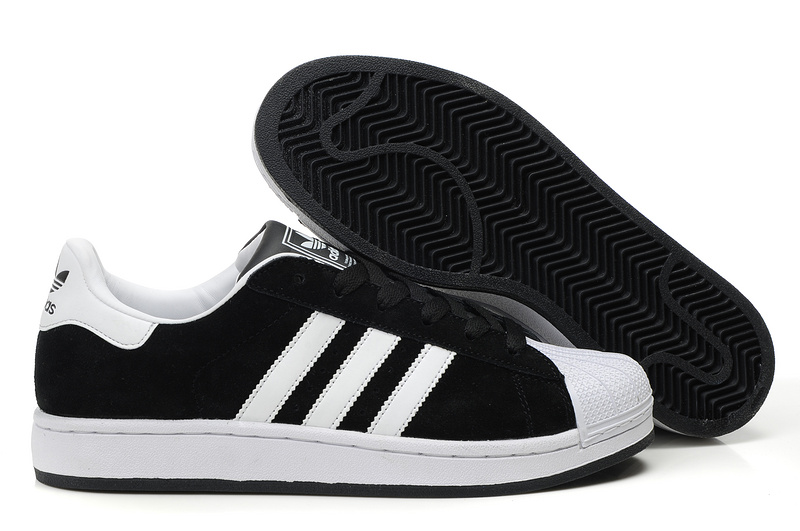 Men's/Women's Adidas Originals Superstar 2 Casual Shoes Black/White G50965