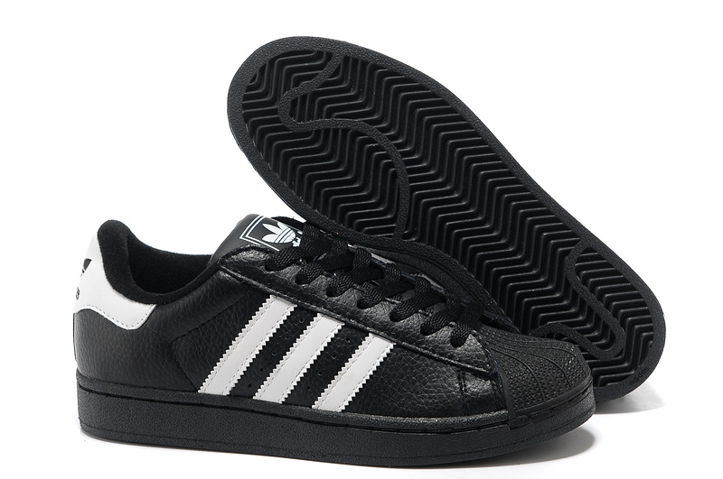 Women's Adidas Originals Superstar 2 Casual Shoes Black/White 664819