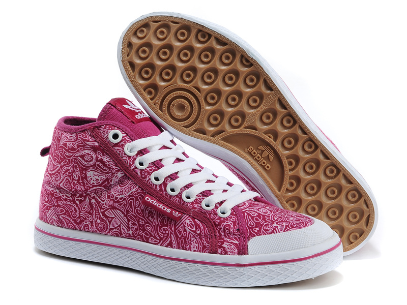 Women's Adidas Originals Honey Mid W Print Casual Shoes Pink G63047
