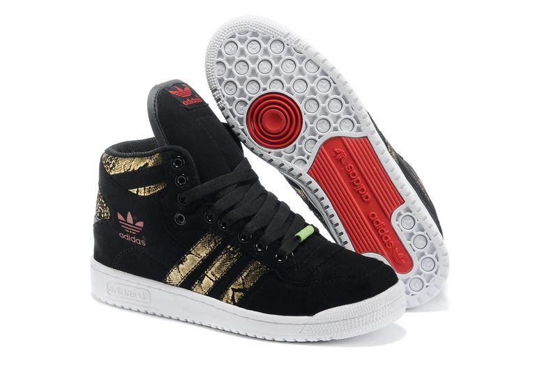 Men's/Women's Adidas Originals DECADE OG MID "Year of the Snake" Casual Shoes Black/Gold Q35131