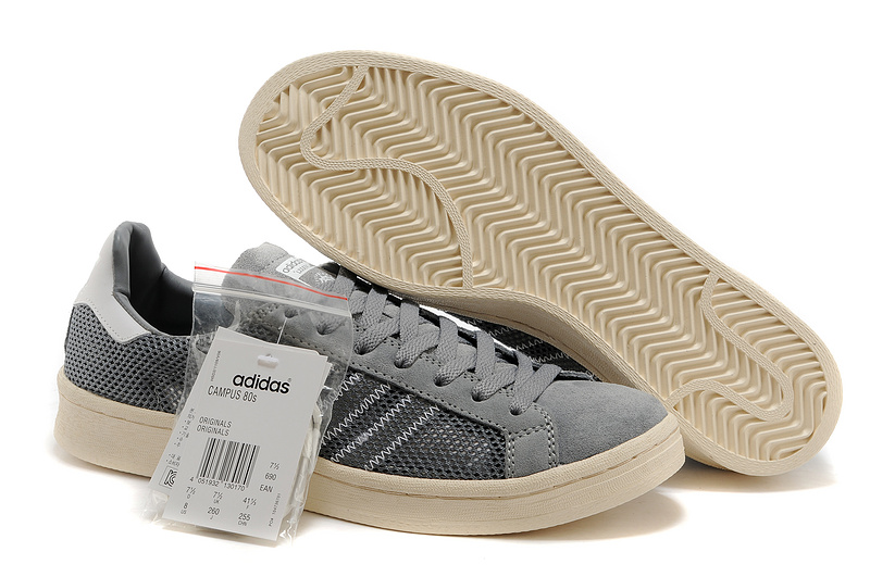 Men's/Women's Adidas Originals Campus 80s Casual Shoes Grey