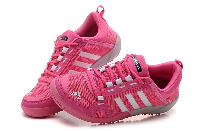 Women's Adidas Outdoor Daroga Two 11 CC Shoes Pink/White/Grey