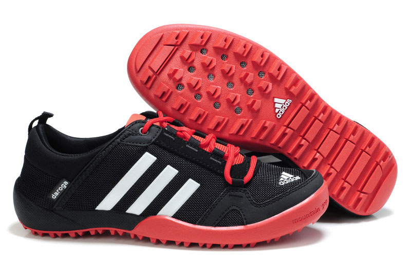 Men's/Women's Adidas Outdoor Daroga Two 11 CC Shoes Core Black/Bright Red