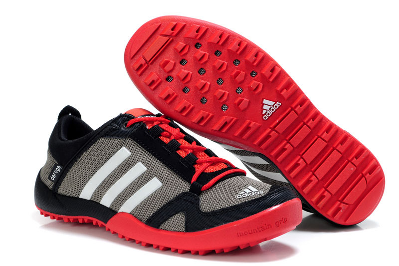 Men's/Women's Adidas Outdoor Daroga Trail CC M Shoes Grey/Black/Bright Red V21565