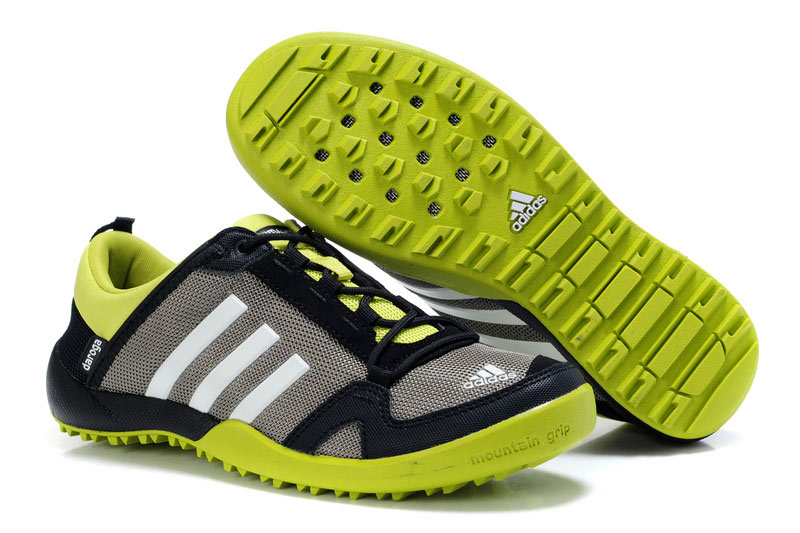 Men's/Women's Adidas Outdoor Daroga Trail CC M Shoes Grey/Black/Green V21588