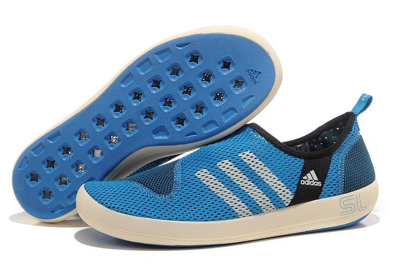 Men's/Women's Adidas Outdoor Climacool Boat SL Unisex Shoes Bold Blue/White G46723