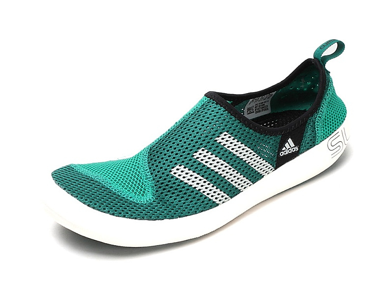 Men's/Women's Adidas Outdoor Climacool Boat SL Unisex Shoes Grass Green/White Q21026