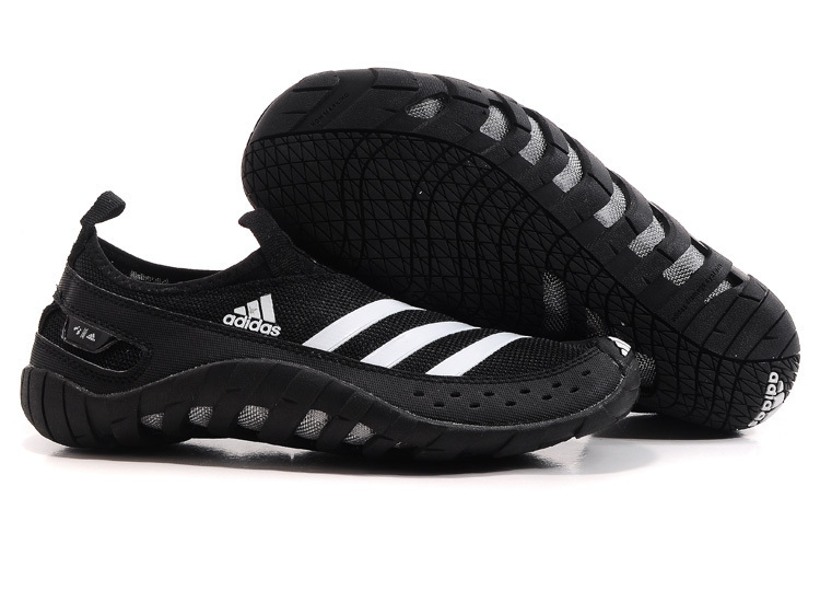 Men's Adidas Originals Jawpaw II Water Outdoor Running Shoes Black/White V23079