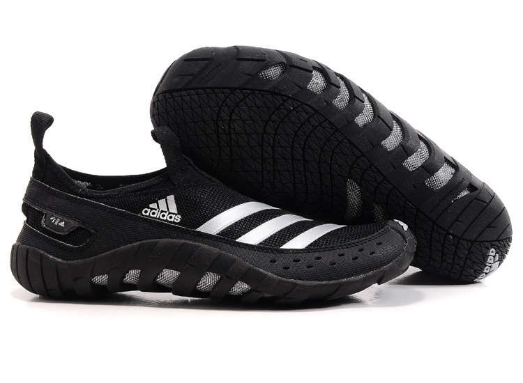 Men's Adidas Originals Jawpaw II Water Outdoor Running Shoes Black/Silver V23072