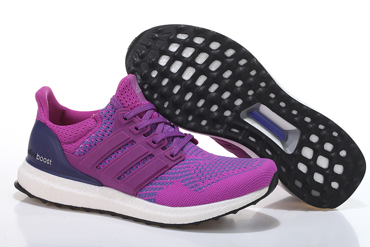 Men's/Women's Adidas Running Ultra Boost Shoes Plum/Violet