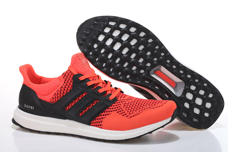 Men's/Women's Adidas Running Ultra Boost Shoes Solar Red B34050
