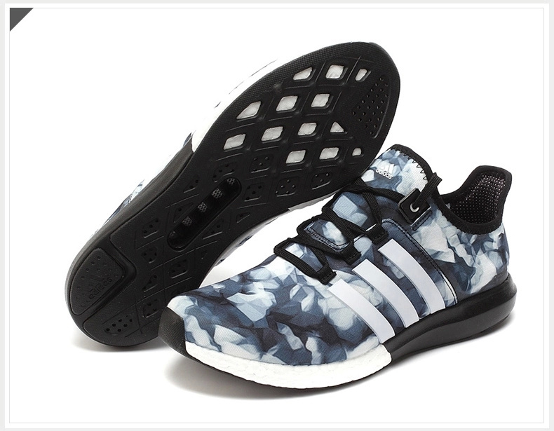Men's Adidas Running Climachill Ride Boost GFX Shoes Core Black/Ftwr White/Core Black B44552