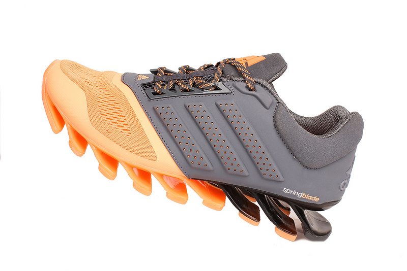Men's/Women's Adidas Springblade 4 Running Shoes Light Orange/Grey