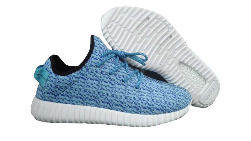 Women's Adidas Yeezy Boost 350 Shoes Light Blue